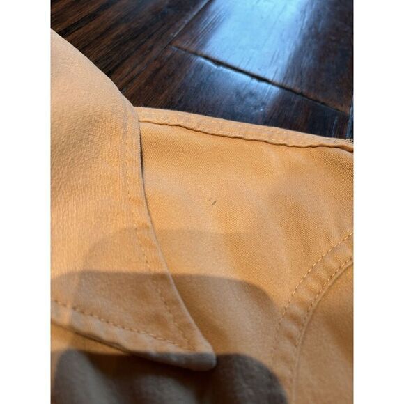 Vintage Levi’s Men’s Large Made In USA Shirt Jacket Khaki Tan - Picture 7 of 10